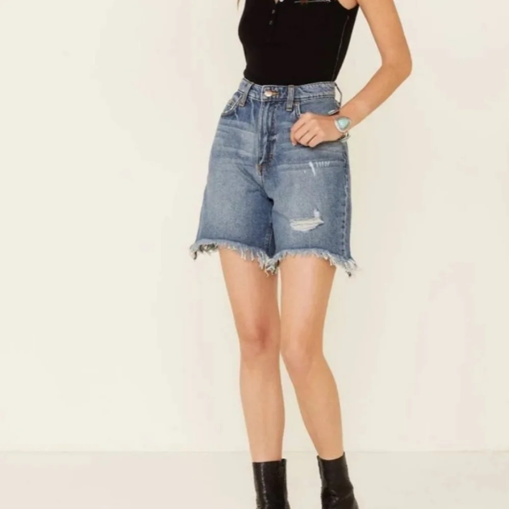 Lee Vintage Modern High Rise Dad Shorts in Junction Fade size 27 - Picture 4 of 5